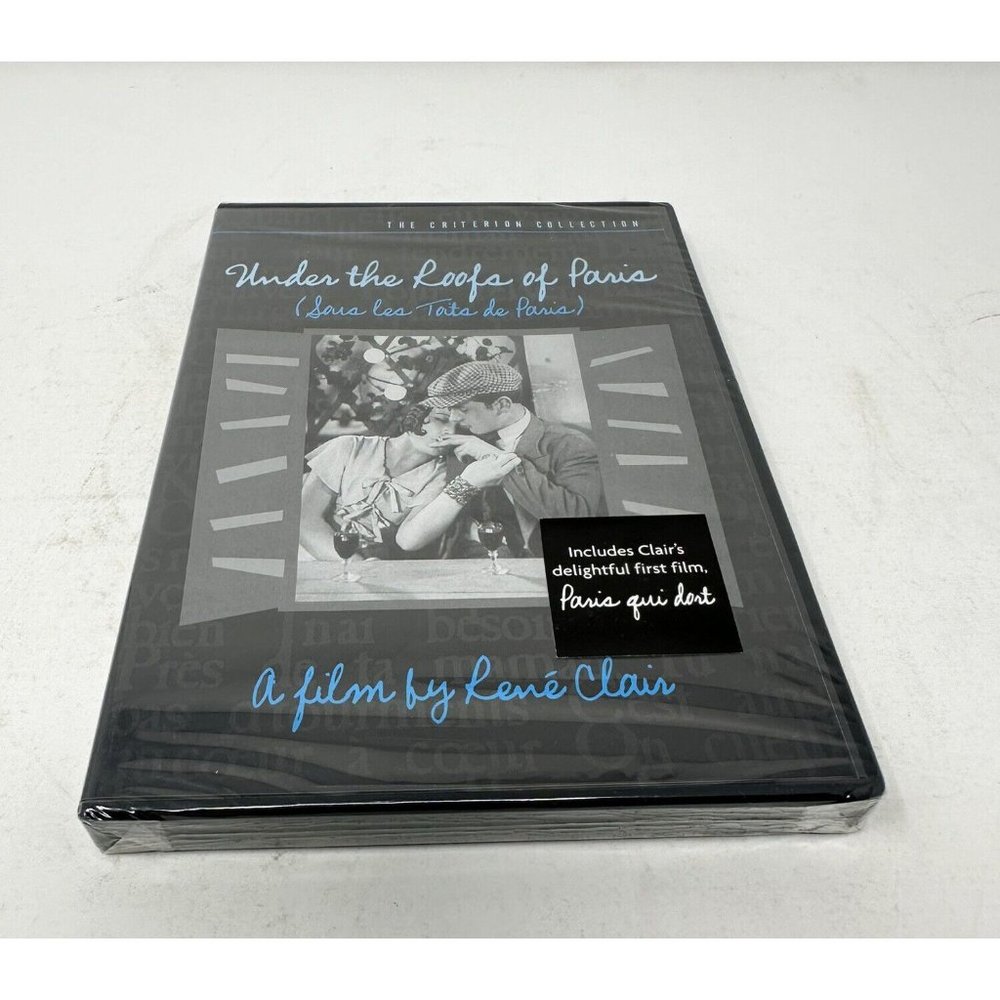 UNDER THE ROOFS OF PARIS Rene Clair DVD CRITERION #115 French NEW SEALED - Picture 3 of 7